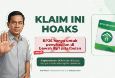Jangan Salah Paham, Klaim BPJS Hanya Menanggung Warga Bergaji di Bawah Rp1 Juta adalah Hoaks