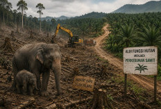 Alih Fungsi 1.585 Hektare Hutan Bengkulu Jadi Sawit, Habitat Gajah Sumatra Terancam