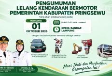 Pemkab Pringsewu Buka Lelang Aset Daerah, Puluhan Kendaraan hingga Excavator Siap Ditawarkan