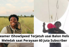 Streamer IShowSpeed Terjatuh usai Balon Helium Meledak saat Perayaan 60 Juta Subscriber