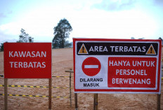 Area Kerja SEGSS Dipasang Pembatas, Tidak Terlihat Aktivitas Pengeboran