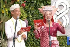 Mengenakan Baju Adat Lampung, Sagifa Raih Hadiah Motor Listrik Pemenang Busana Terbaik di Istana Merdeka