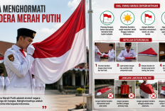 Tak Cukup Dipasang, Bendera Merah Putih Juga Harus Diperlakukan dengan Benar, Ini Etikanya