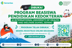 Ingin Jadi Dokter Bertaraf Internasional? Beasiswa IUHW Japan x Kemenkes RI Resmi Dibuka