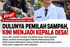 Rezeki Memang Engga Kemana, Kisah Seorang Tukang Pilah Sampah Terpilih Menjadi Kades di Bekasi.