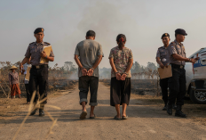 Polisi Tangkap Pasutri Diduga Bakar Lahan untuk Buka Pertanian di Samarinda