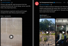 KRL Dari Palmerah Diduga Dilempar Batu, Penumpang Dibuat Kaget
