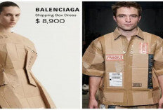 Balenciaga Rilis Gaun Kardus Seharga Rp151 Juta, Pemicu Kontroversi Baru Dunia Fesyen