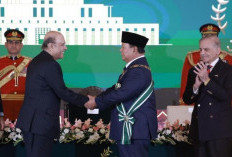 Prabowo Subianto Terima Gelar Kehormatan Tertinggi dari Presiden Pakistan