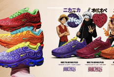 Nike Ubah Kekuatan Buah Iblis ONE PIECE Jadi Desain Sepatu Air Max Plus