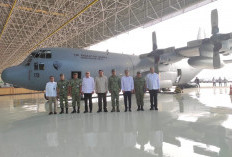 Hercules C-130H TNI AU Sukses Dimodernisasi di Dalam Negeri, Menhan: Bisa Berdiri di Atas Kaki Sendiri