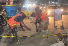 Pemkot Bandar Lampung Revitalisasi Trotoar Jl. Ahmad Yani Ramah Pejalan Kaki