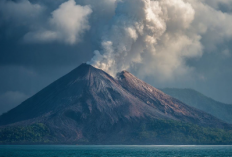 Gunung Anak Krakatau Kembali Erupsi, Berlangsung 17 Detik