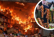 Gudang Terbakar Tewaskan Kepala Gudang, Warga Malah Menjarah