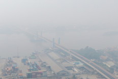 Kabut Asap Makin Tebal, Kualitas Udara Palembang Capai Level Berbahaya