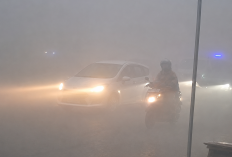 Kabut Asap Karhutla Selimuti Landasan Ulin Banjarbaru, Jarak Pandang Terbatas