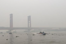 Kabut Asap Selimuti Palembang, BMKG Deteksi Sebaran Asap Akibat Karhutla