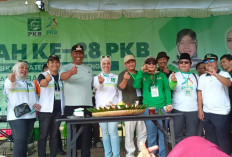 Harlah ke-28 PKB Lampung Tengah Meriah, Ribuan Warga Padati Jalan Sehat dan Bakti Sosial