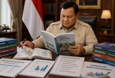 Prabowo Minta Buku Pelajaran di Sekolah  Dibandingkan dengan Negara Tetangga