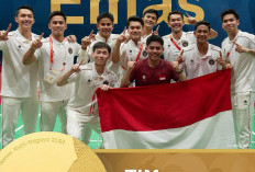 Setelah 28 Tahun Tim Bulutangkis Indonesia Kembali Raih Emas Beregu Putra di Asian Games 