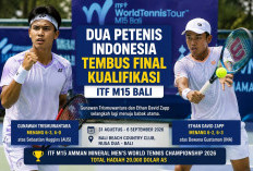 Dua Petenis Indonesia Tembus Final Kualifikasi ITF M15 Bali, Selangkah Menuju Babak Utama