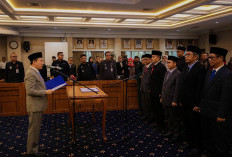 Sekdaprov Lampung Lantik 20 Pejabat Baru, Perkuat Struktur Birokrasi dan Kinerja Pemerintahan Daerah