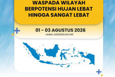 BMKG Keluarkan Peringatan Dini Cuaca Awal Agustus 2026, Ini Wilayah yang Berpotensi Cuaca Ekstrem