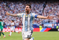 Messi Cetak Hat-trick Perdana di Piala Dunia, Argentina Taklukkan Aljazair 3-0