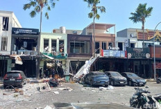 Ledakan Ruko di Pakuwon City San Antonio Lukai Lima Pegawai