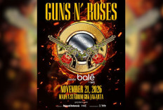 Guns N' Roses Resmi Umumkan Konser di Jakarta, Tiket Mulai Dijual 2 Juli