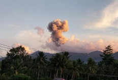 Gunung Dukono Kembali Erupsi, Warga Diminta Waspada Sebaran Abu Vulkanik