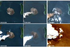 Erupsi Anak Krakatau Perluas Daratan 32,8 Hektare, Dua Gumuk Baru Terdeteksi