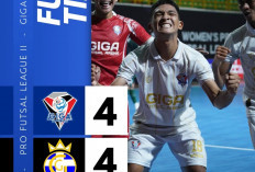 Drama Delapan Gol, GIGA FC Lampung Bermain Imbang Kontra Great Grace Surabaya