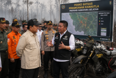 Presiden Prabowo Beri 100 Motor Trail untuk Percepat Penanganan Karhutla di Sumsel