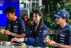 Tzuyu TWICE Hadiri Formula 1 Singapura 2026, Kunjungi Paddock Williams Racing