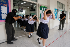 Pasca Penembakan Mematikan, Sekolah di Thailand Gelar Simulasi Hadapi Teror Penembak