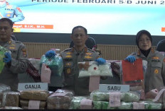Polda Lampung Gagalkan Penyelundupan  Narkoba Senilai Rp235 Miliar, Nyaris 1 Juta Jiwa Terselamatkan