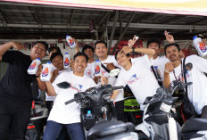Cuaca Terik Tak Jadi Halangan, Federal Oil Bekali Komunitas Matic Lampung Tips Berkendara Aman