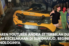 McLaren YouTuber Andra ST Terbelah Dua dalam Kecelakaan di Sukoharjo, Begini Kronologinya
