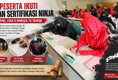131 Peserta Ikuti Ujian Sertifikasi Ninja di Jepang, Usia 9 hingga 76 Tahun