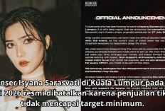 Konser Isyana Sarasvati di Kuala Lumpur Batal Digelar, Promotor Ungkap Alasan Penjualan Tiket Tak Capai Target