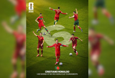 Ronaldo Cetak Rekor Baru, Portugal Pesta Gol 5-0 atas Uzbekistan