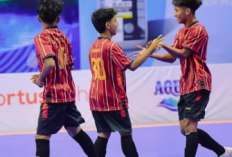Suporter SMKN 2 Yogyakarta Tampil Ciamik dan Tertib di Futsal Series 2026