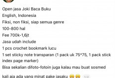 Bukan Cuma Joki Tugas, Kini Ada Joki Baca Buku yang Dibayar hingga Rp1,6 Juta
