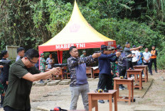 Perkuat Sinergi Lintas Sektor, PT BTB Ikut Latihan Menembak Bersama Lanal Lampung
