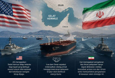 AS Pastikan Selat Hormuz Tetap Terbuka, IRGC Klaim Awasi Lalu Lintas Pelayaran