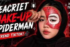 Lagi Viral di Media Sosial! Tren Makeup Ala Spiderman Bikin Warganet Terkesima, Begini Cara Buatnya