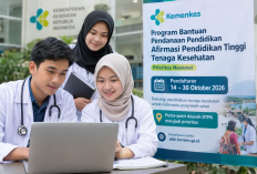 Kemenkes Buka Beasiswa Afirmasi Tenaga Kesehatan, Pendaftaran 14–30 Oktober 2026