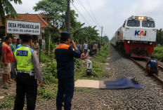 Warga Natar Tewas Tertemper Kereta Api di Desa Pemanggilan