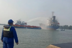 Kapal Tanker Meledak di Tanjab Timur, 5 ABK Alami Luka Bakar
